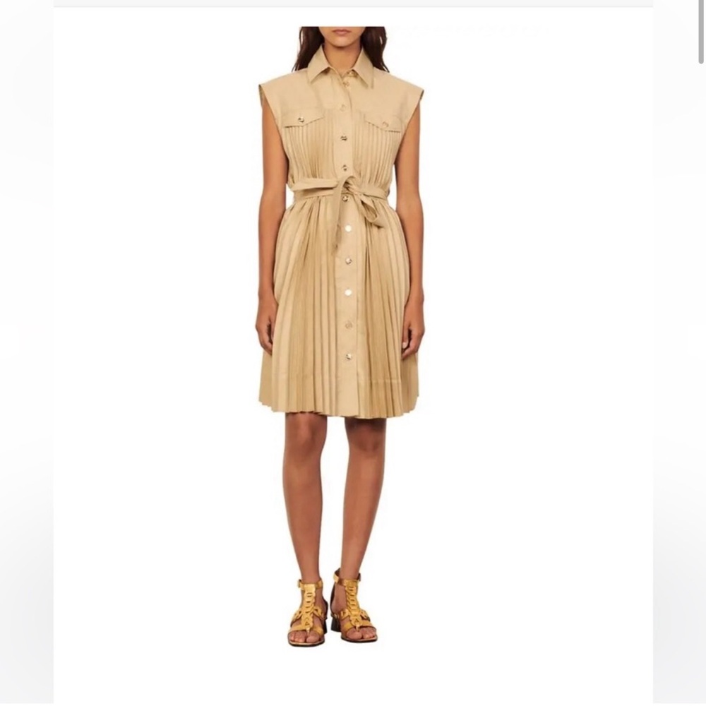 Trade for Sarah- Alice Pleated Shirtdress